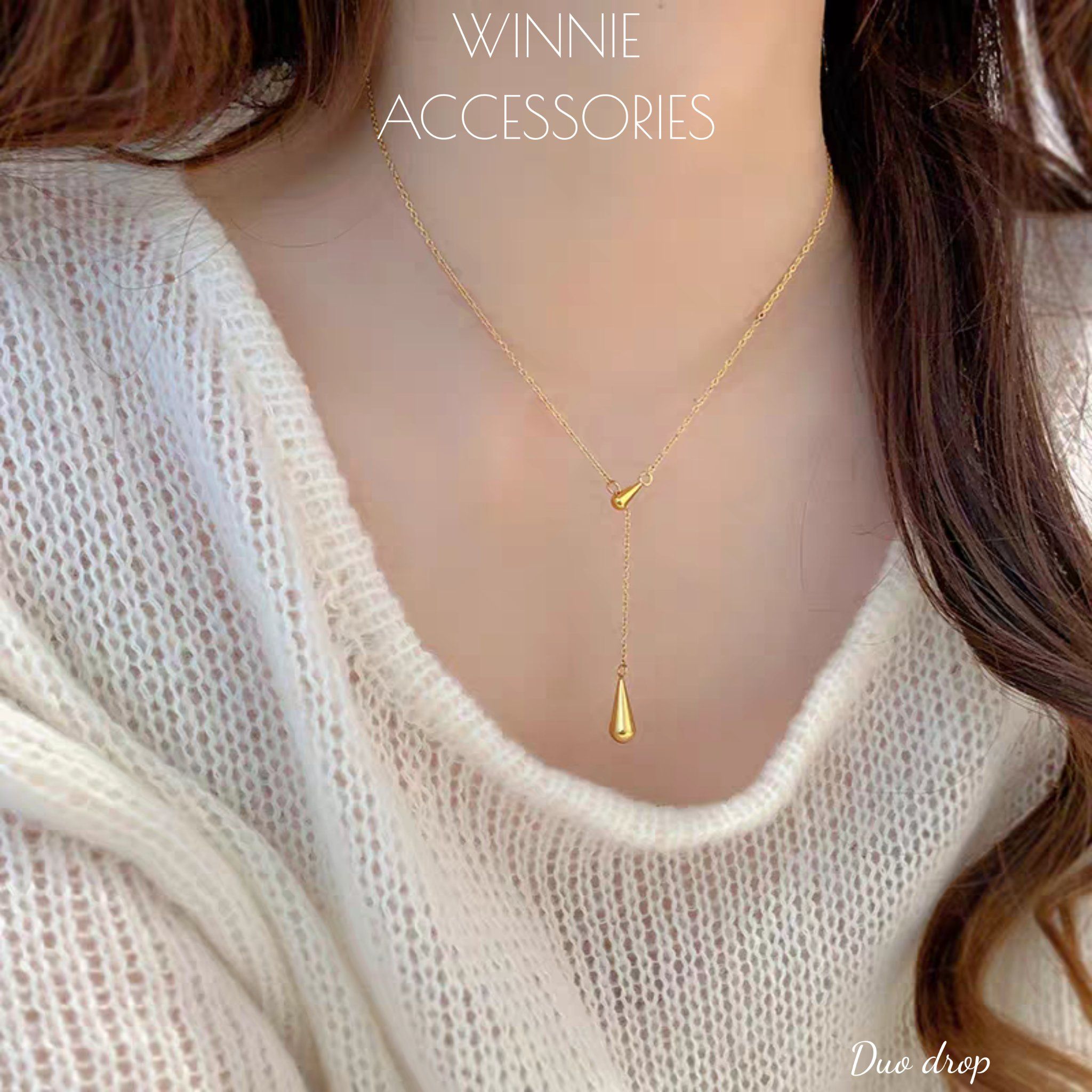  Dây chuyền Titan Duo drop 