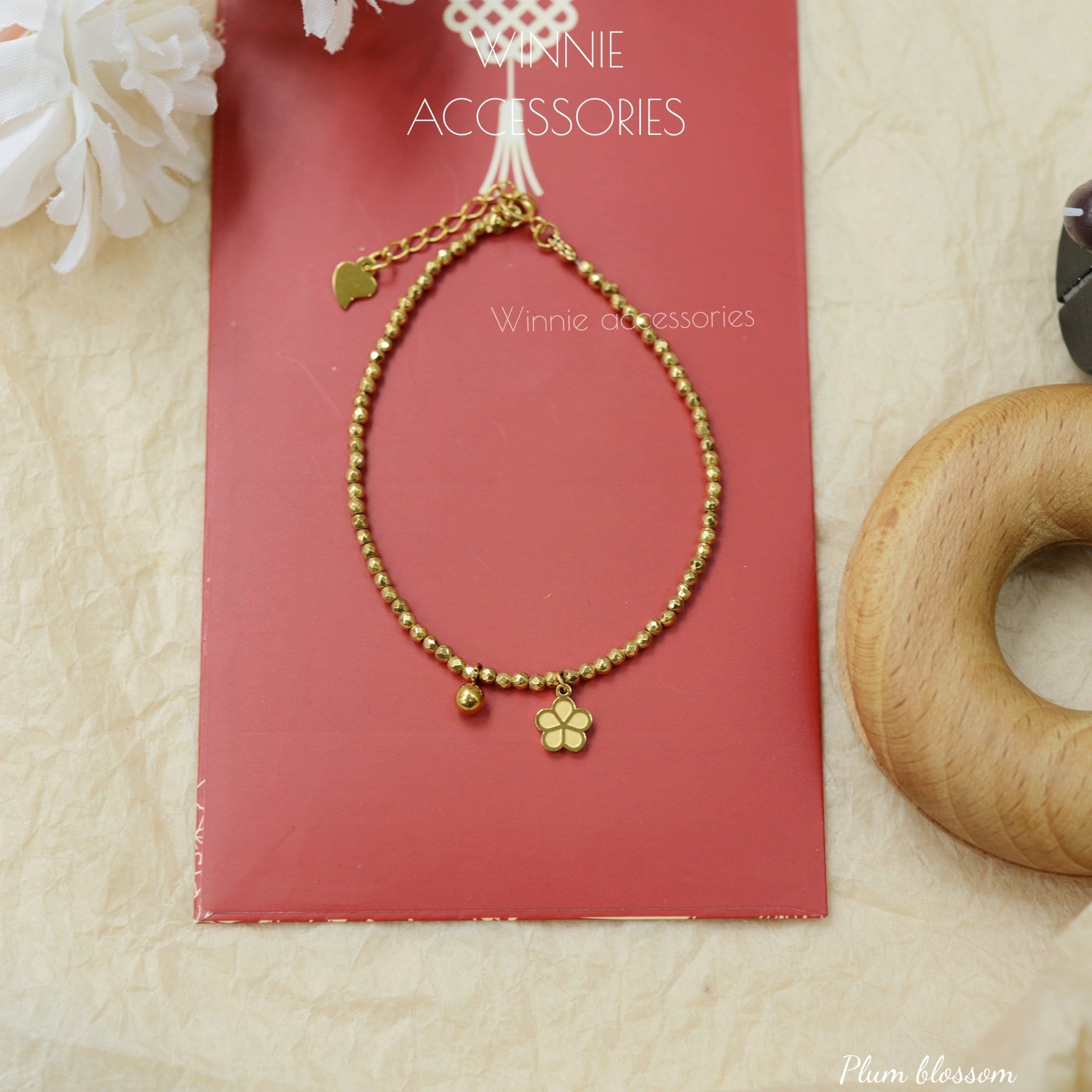  Lắc tay Titan Plum blossom 