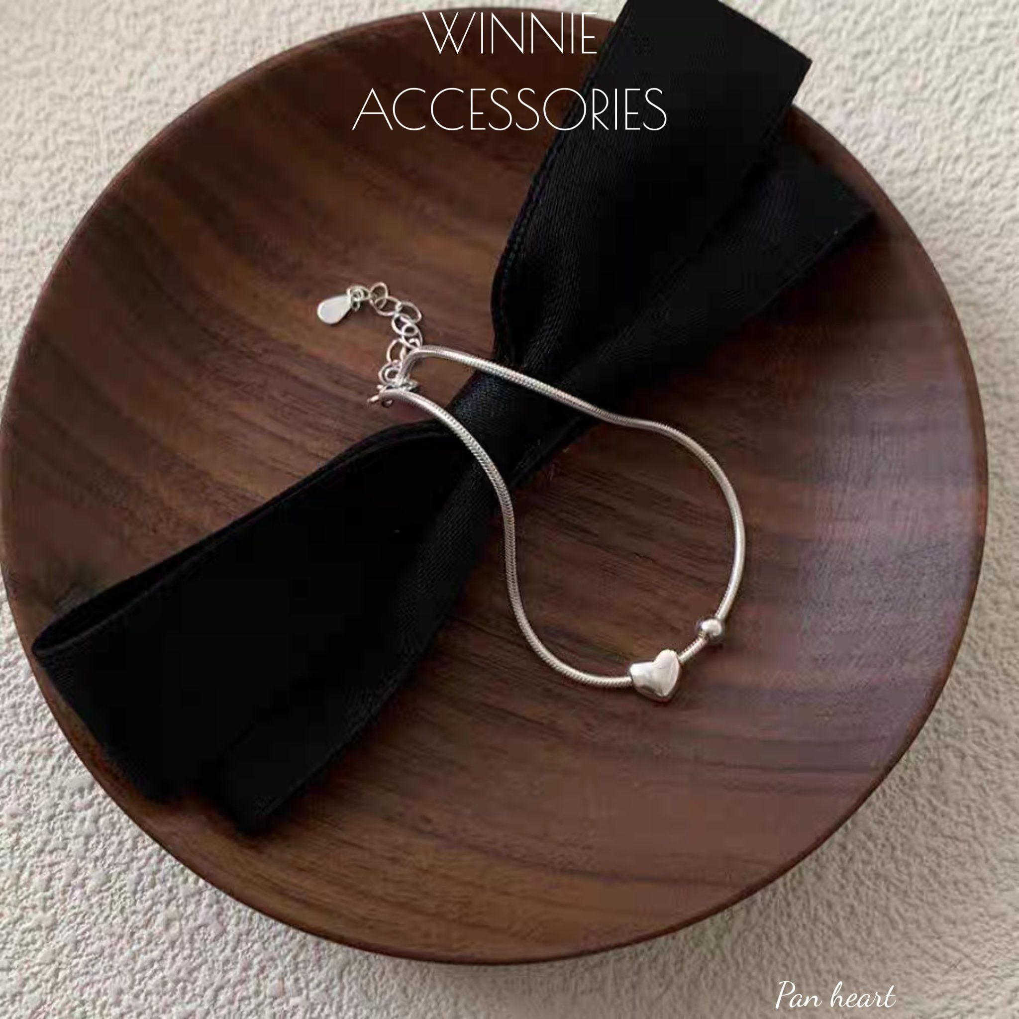  Lắc tay Bạc S925 Pan heart 