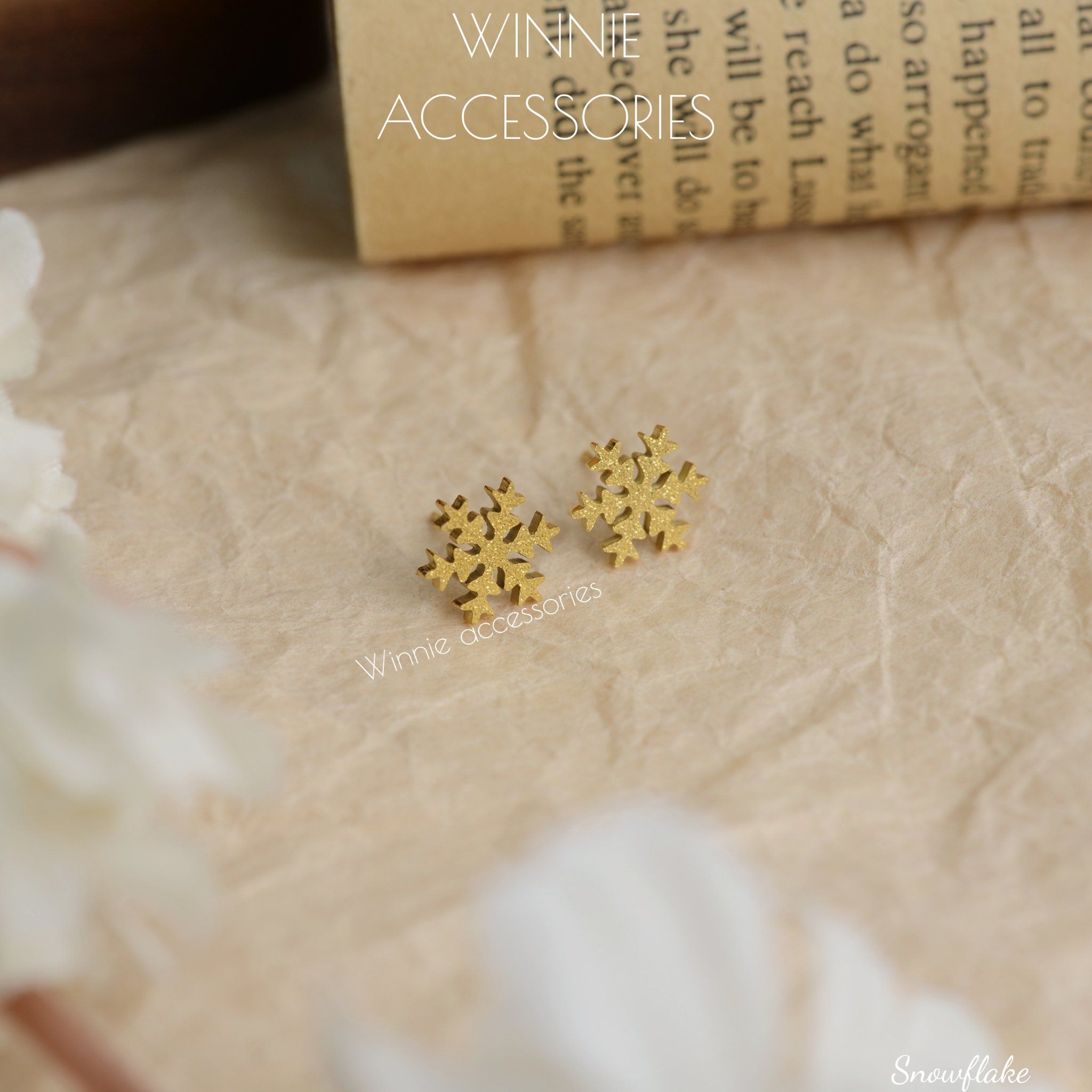  Hoa tai Titan Snowflake 