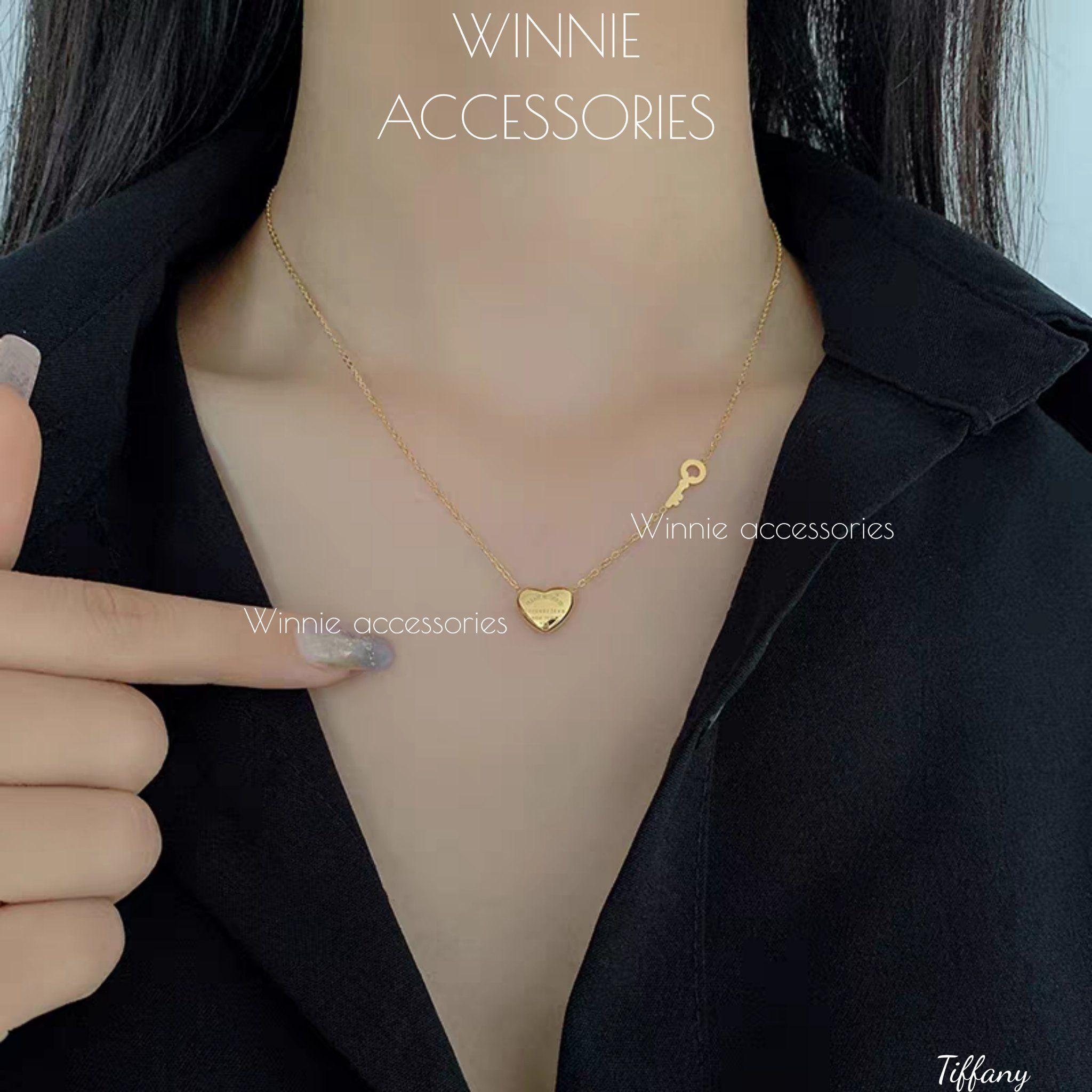  Dây chuyền Titan Tiffany 