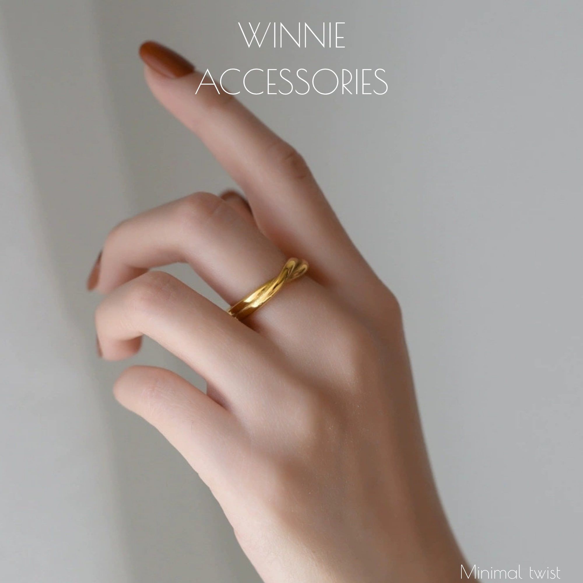  Nhẫn Titan Minimal Twist 