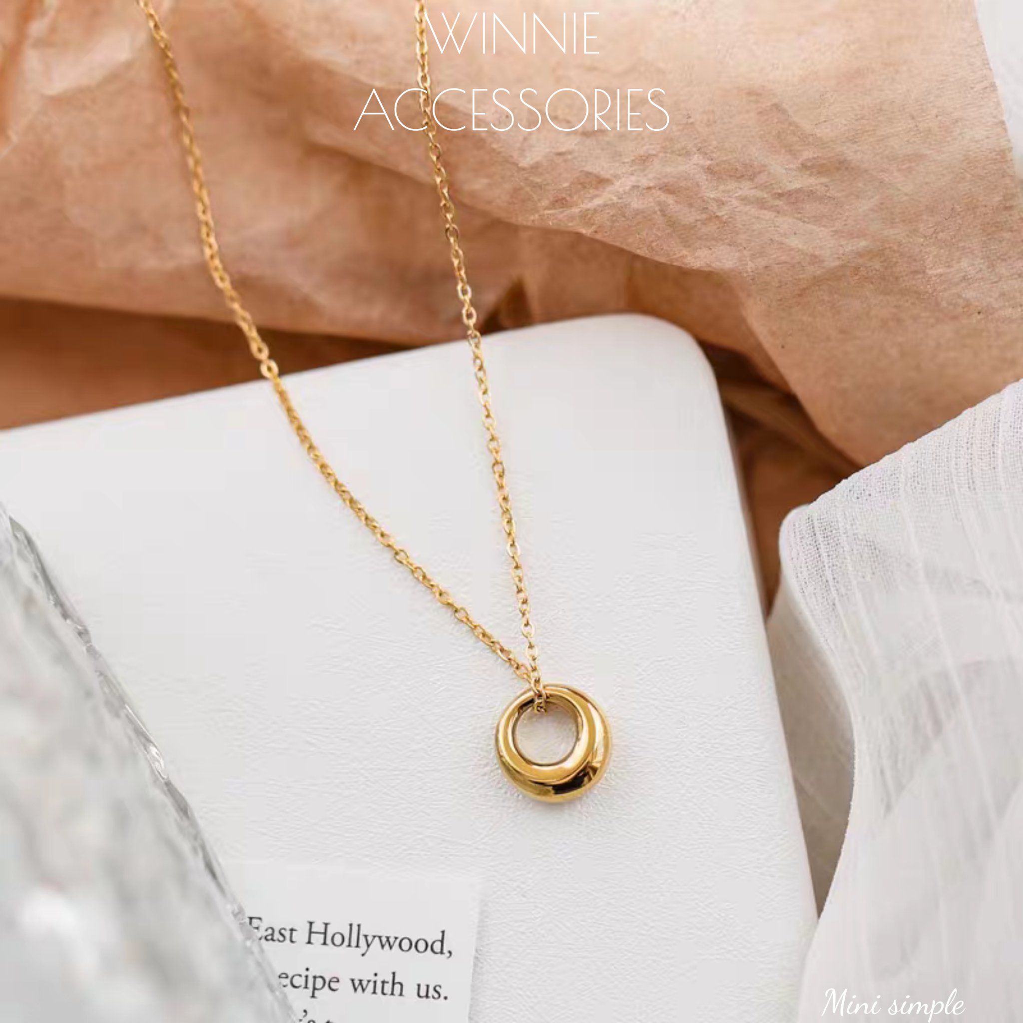  Dây chuyền Titan Mini Simple 