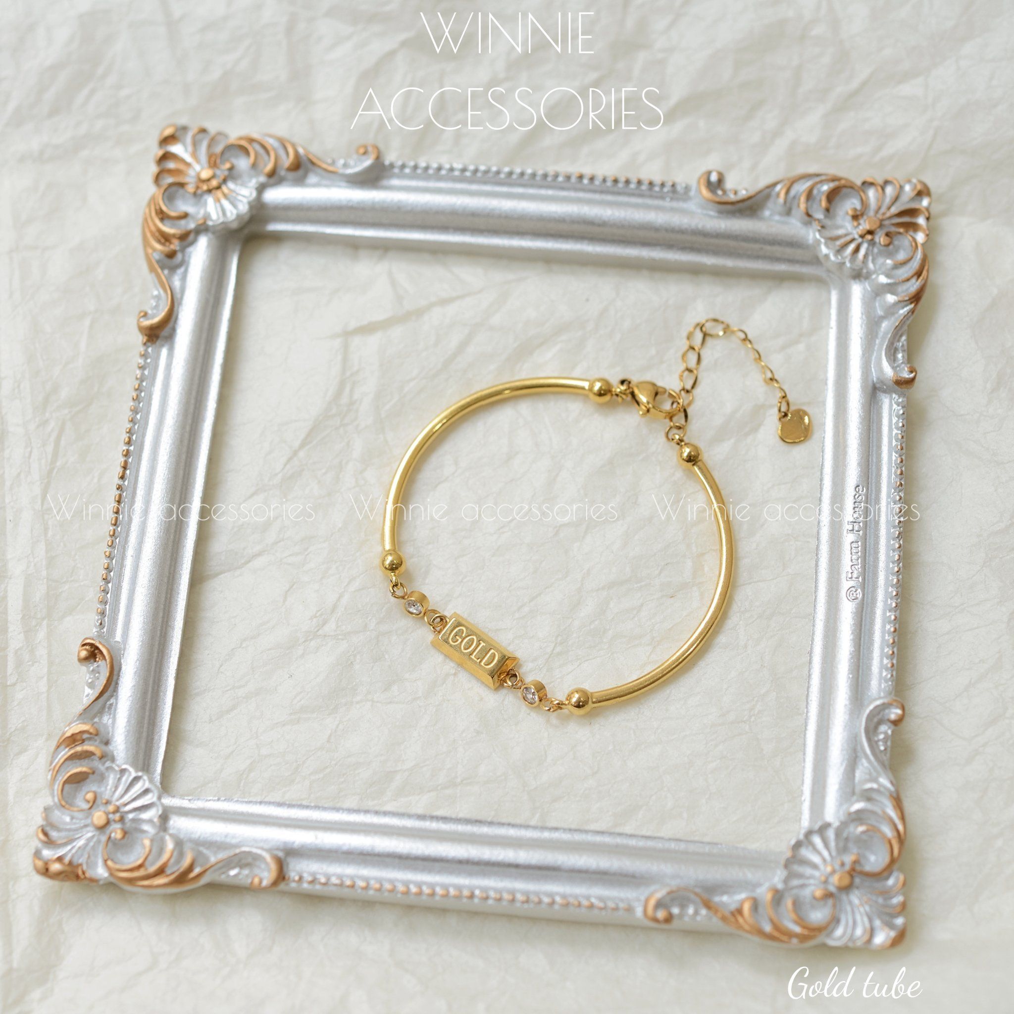  Lắc tay Titan Gold Tube 