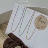  Dây chuyền titan trơn 