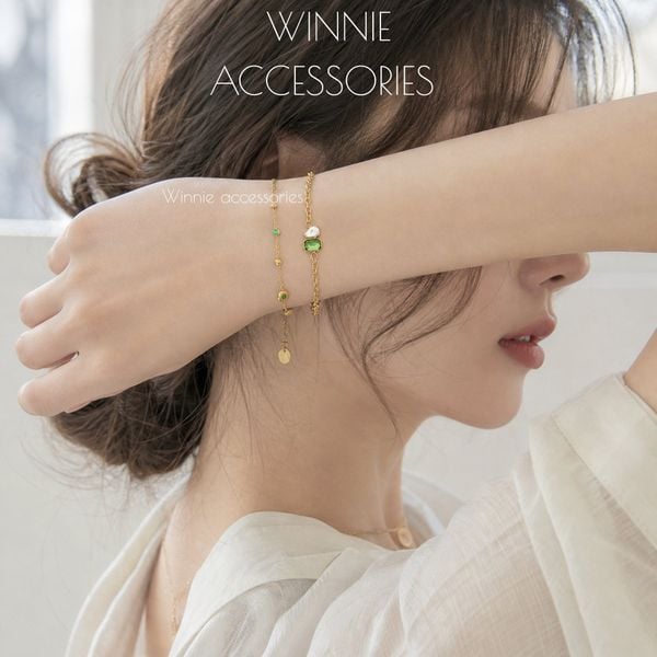  Lắc tay Titan Greenie Dot 