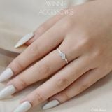  Nhẫn bạc S925 Little heart 