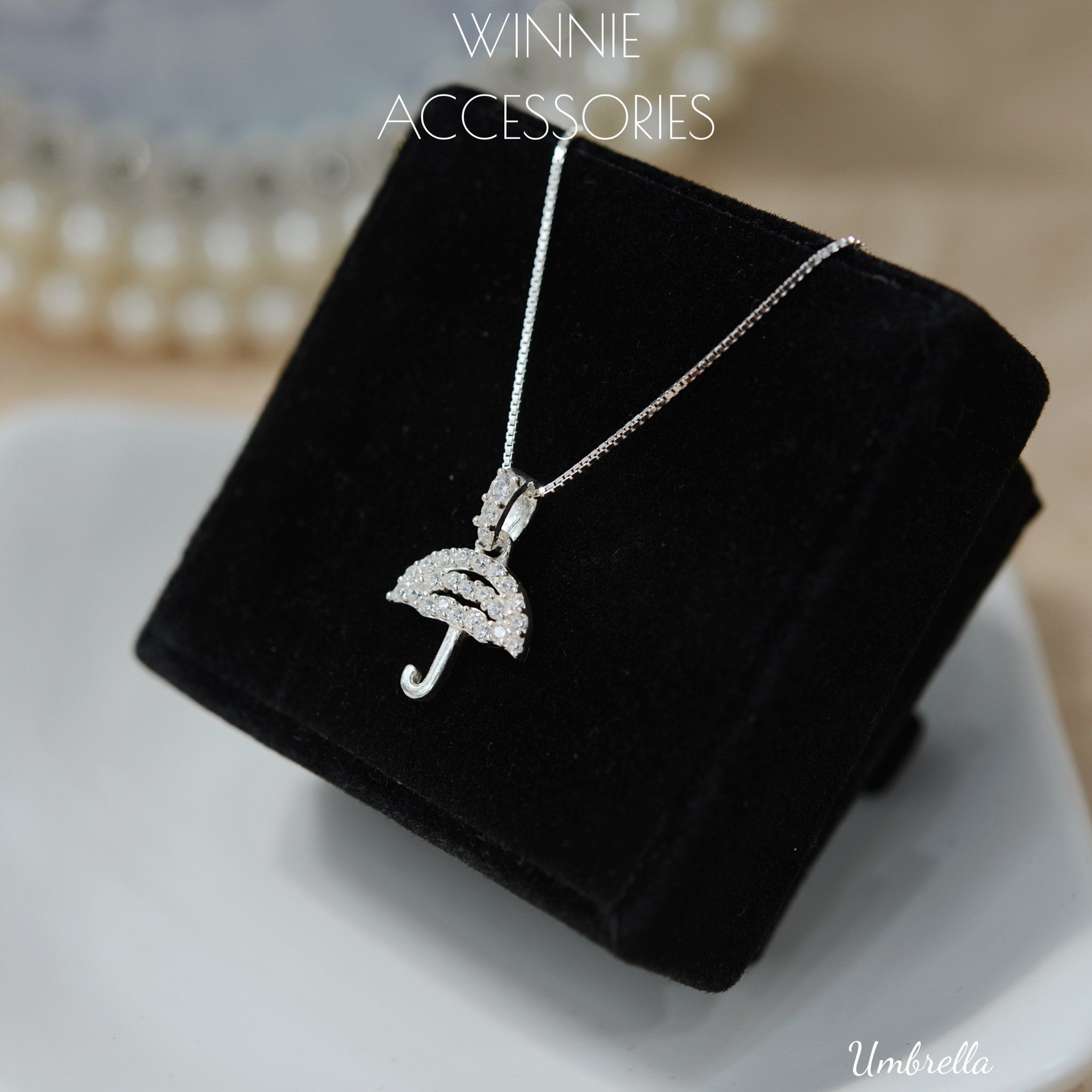  Dây chuyền Bạc S925 Umbrella 