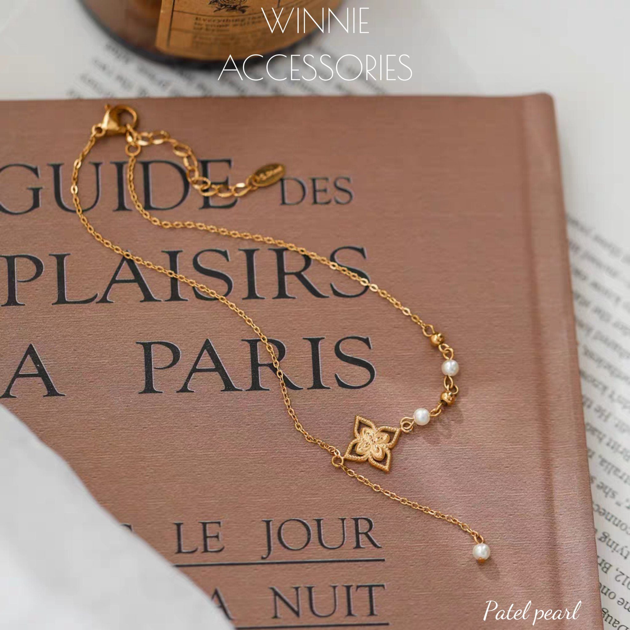  Lắc chân Titan Patel Pearl 