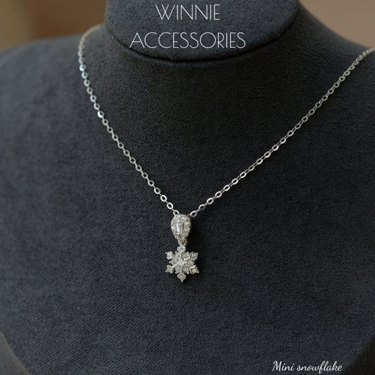  Dây chuyền Bạc S925 Mini Snowflake 