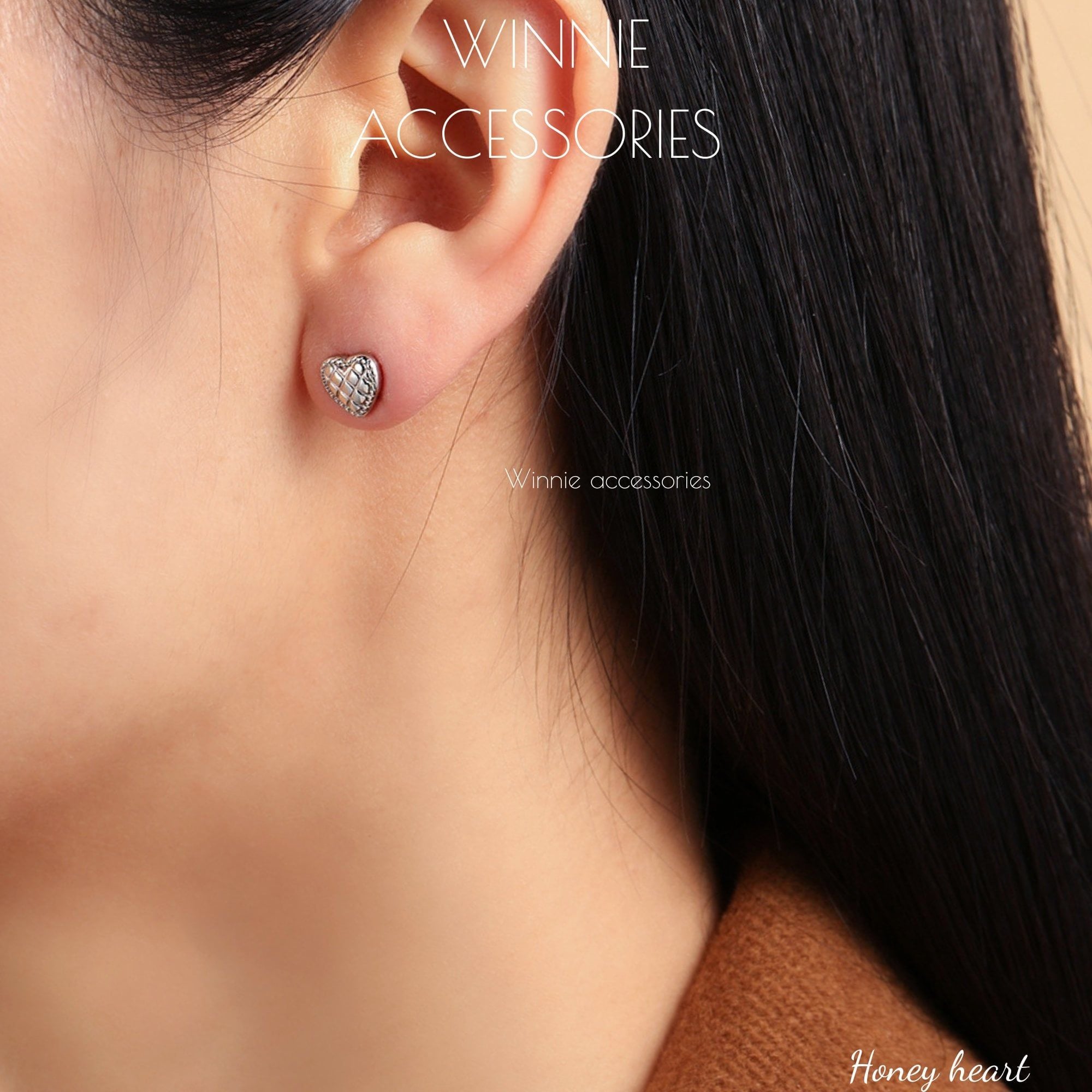  Hoa tai Titan Bi Honey heart 