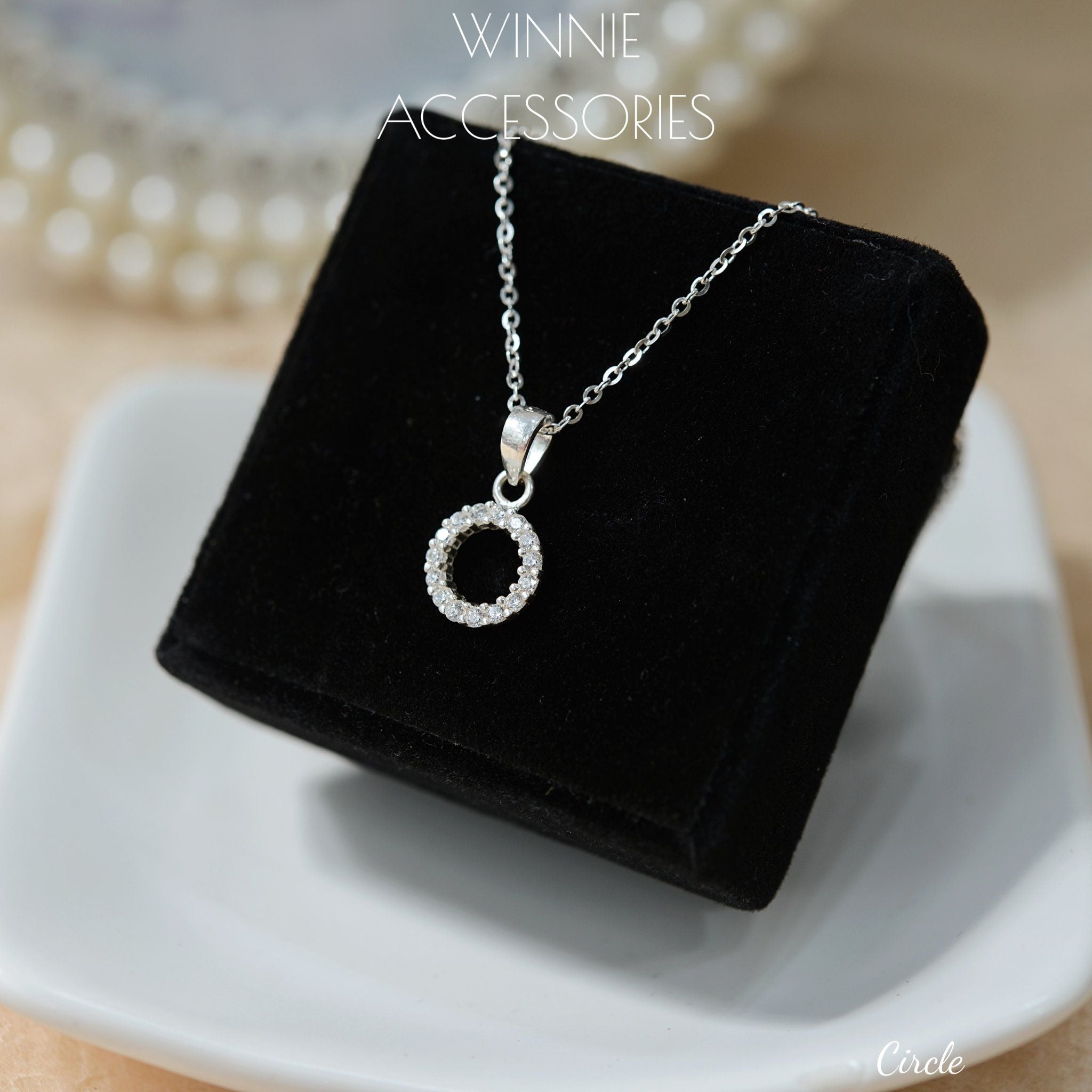  Dây chuyền Bạc S925 Circle 