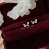  Hoa tai Bạc S925 Fairy Wing 