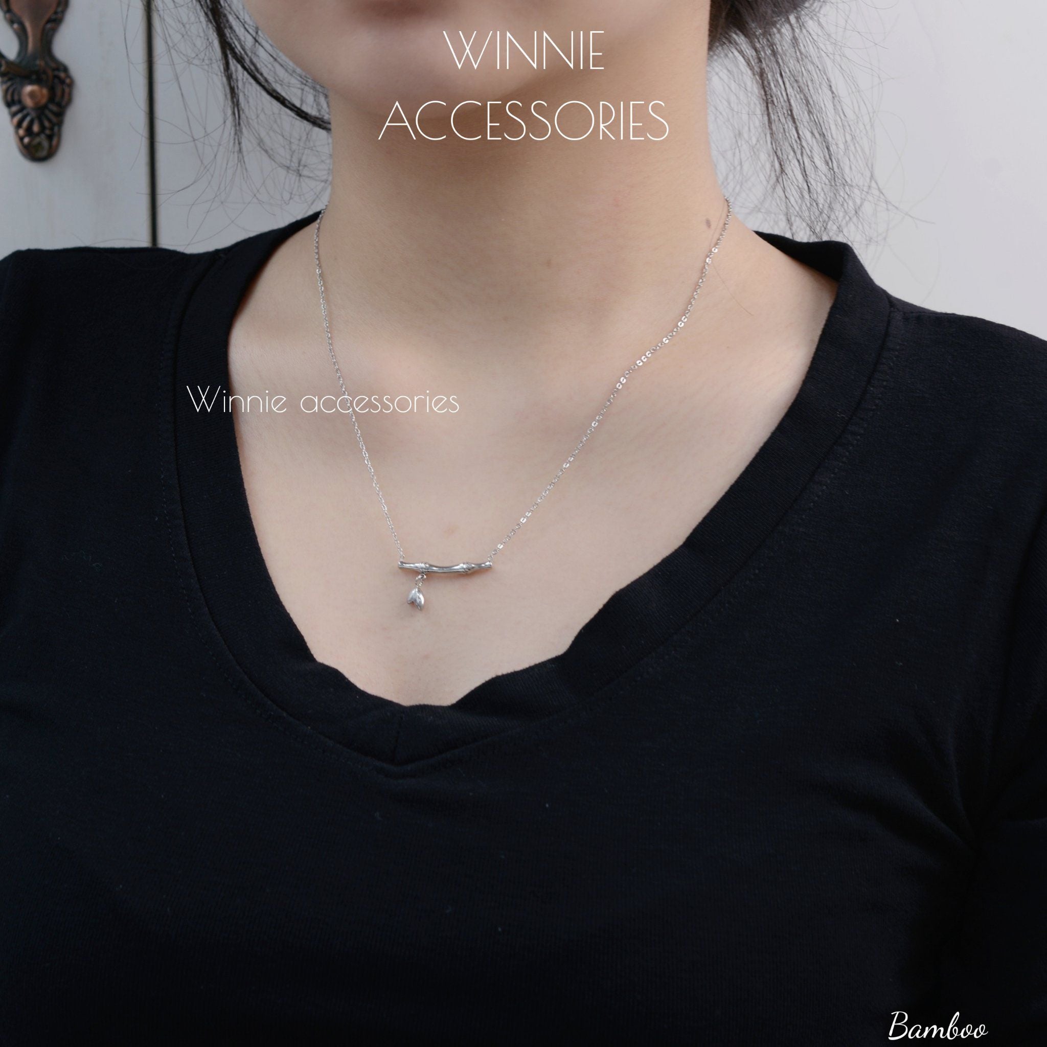  Dây chuyền Titan Bamboo B 