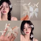  Kẹp Bướm Trắng 