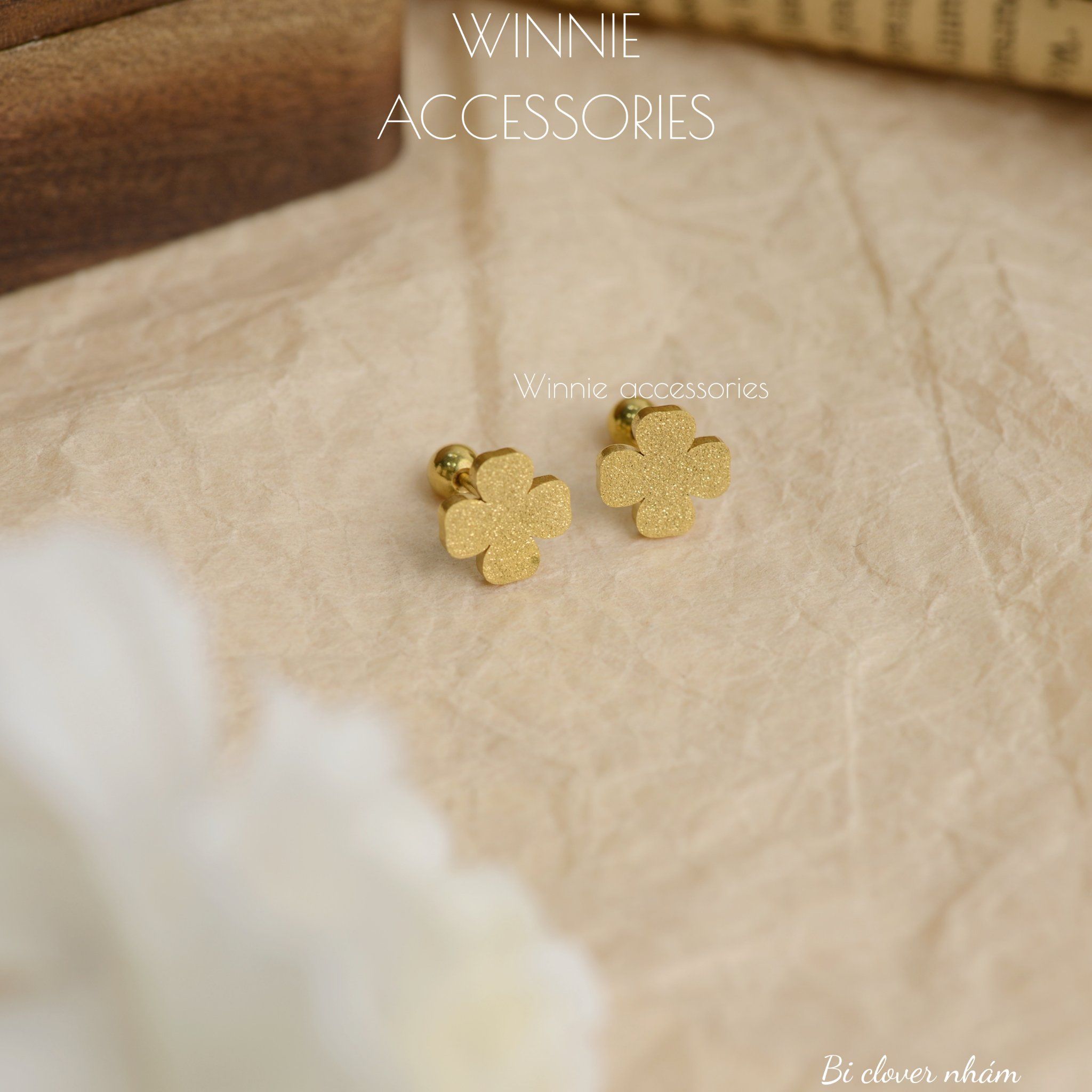  Hoa tai titan Bi Clover matte VG 