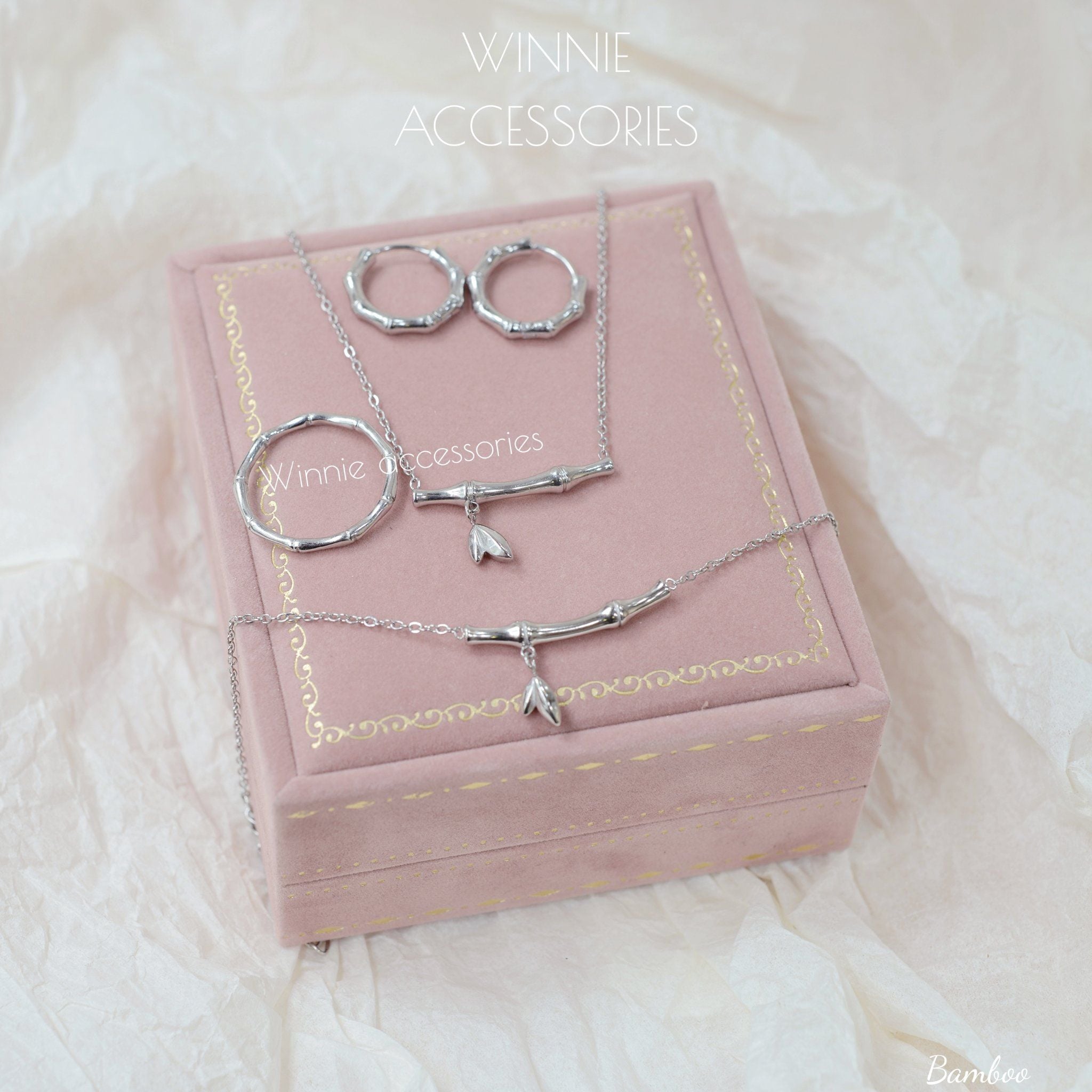  Dây chuyền Titan Bamboo B 