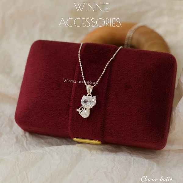  Charm Dây chuyền Bạc S925 Katie (Không kèm dây) 
