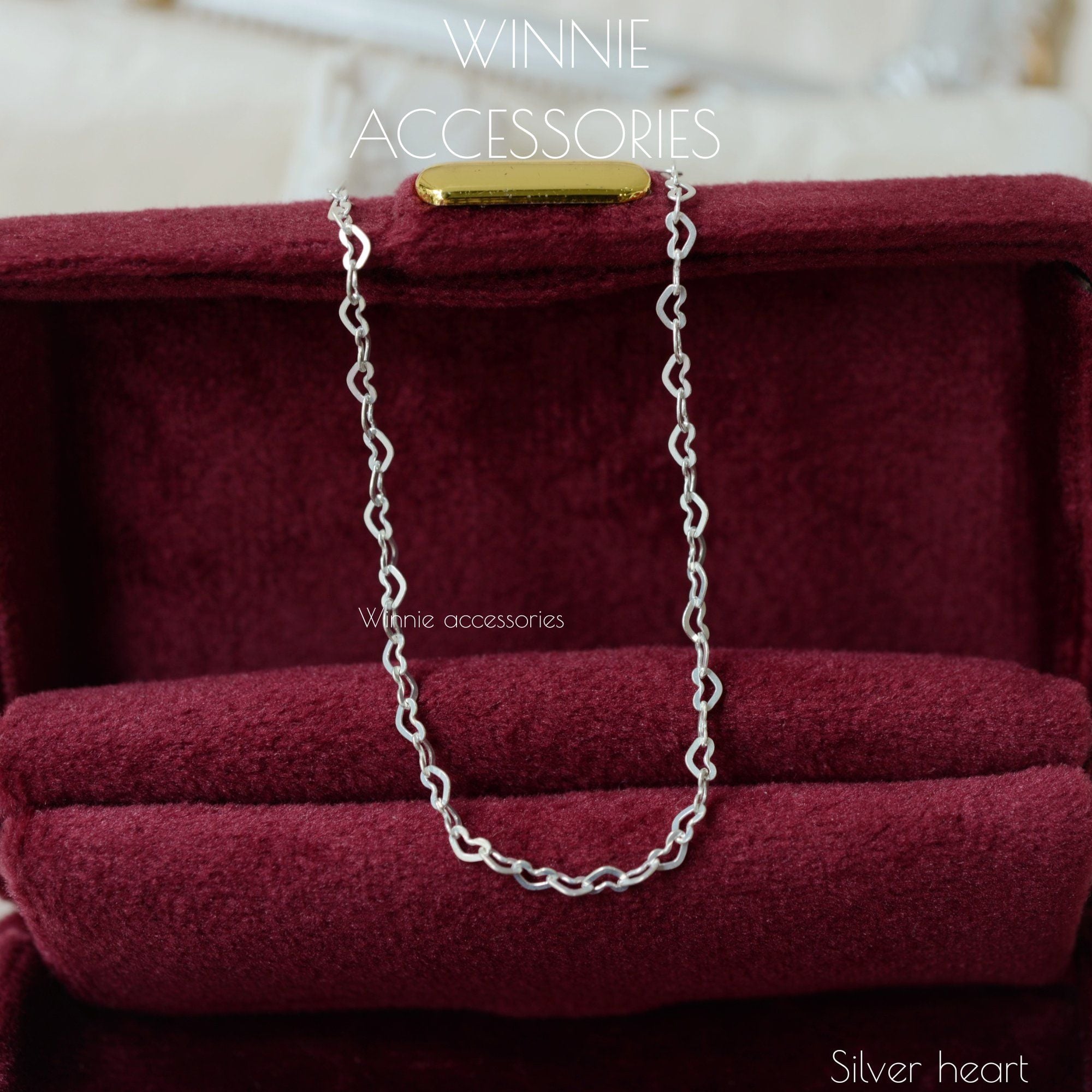  Dây chuyền Bạc S925 Silver heart 