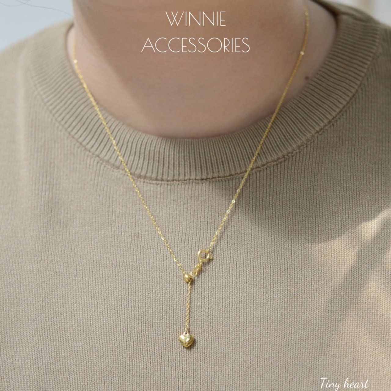  Dây chuyền Titan Tiny heart 