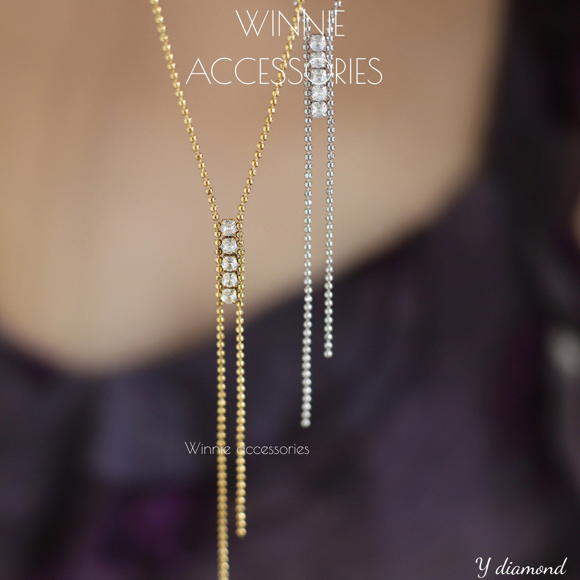  Dây chuyền Titan Y Diamond 