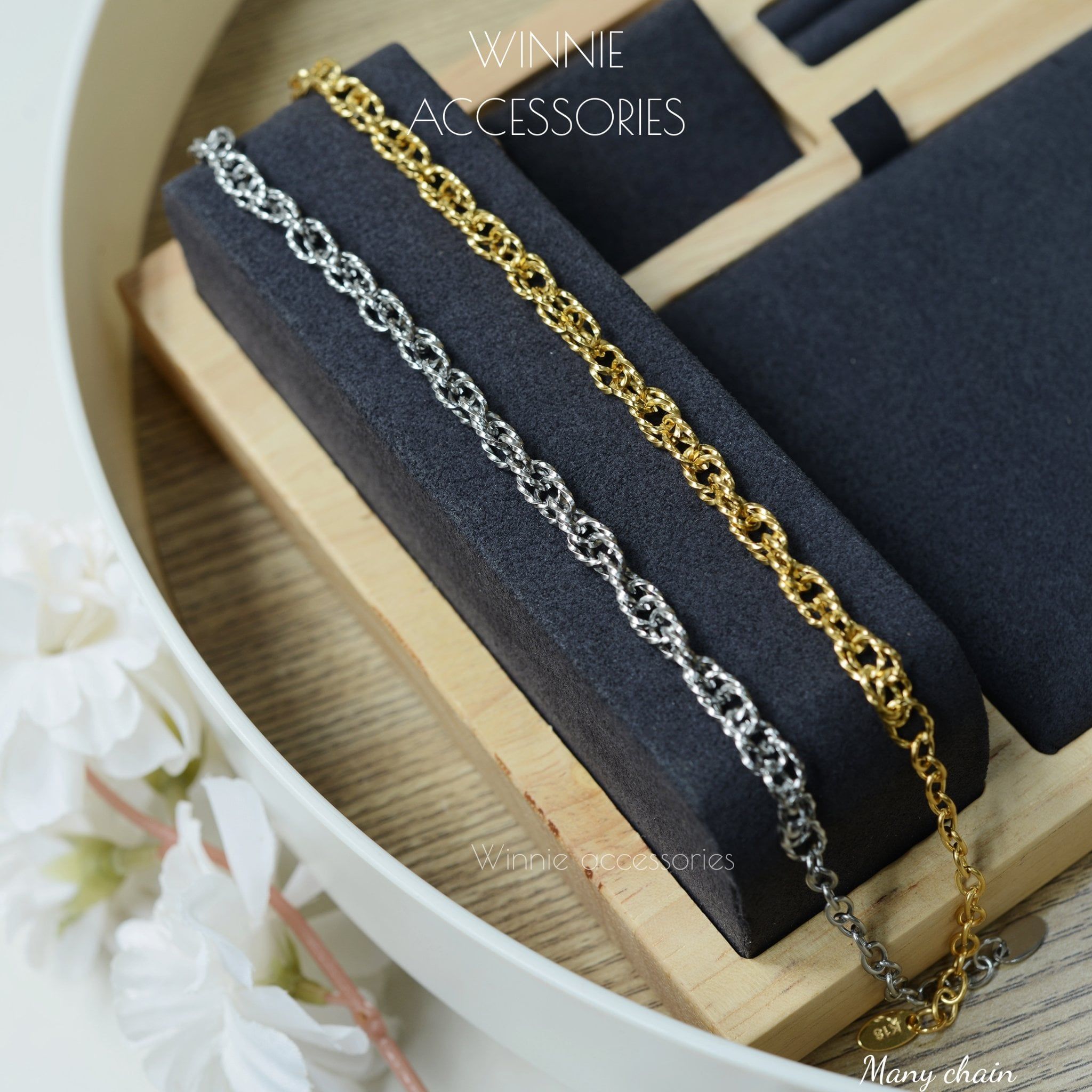  Lắc tay Titan Many Chain 