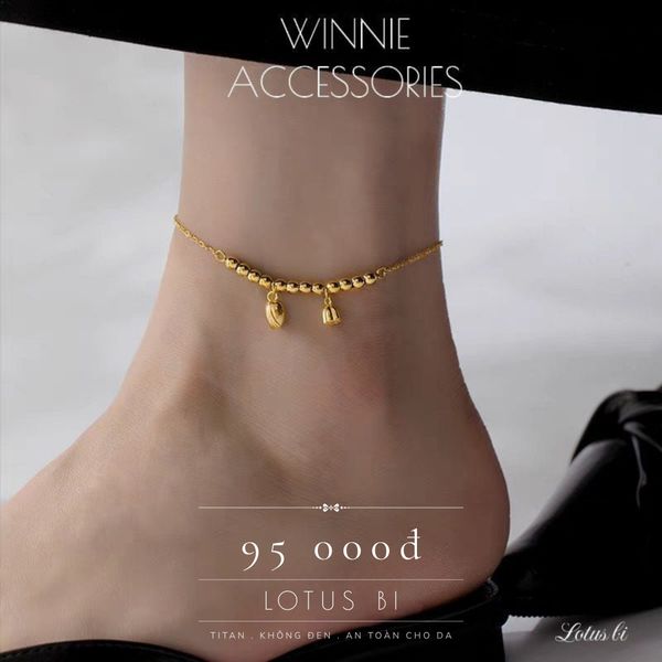  Lắc chân titan Lotus bi 