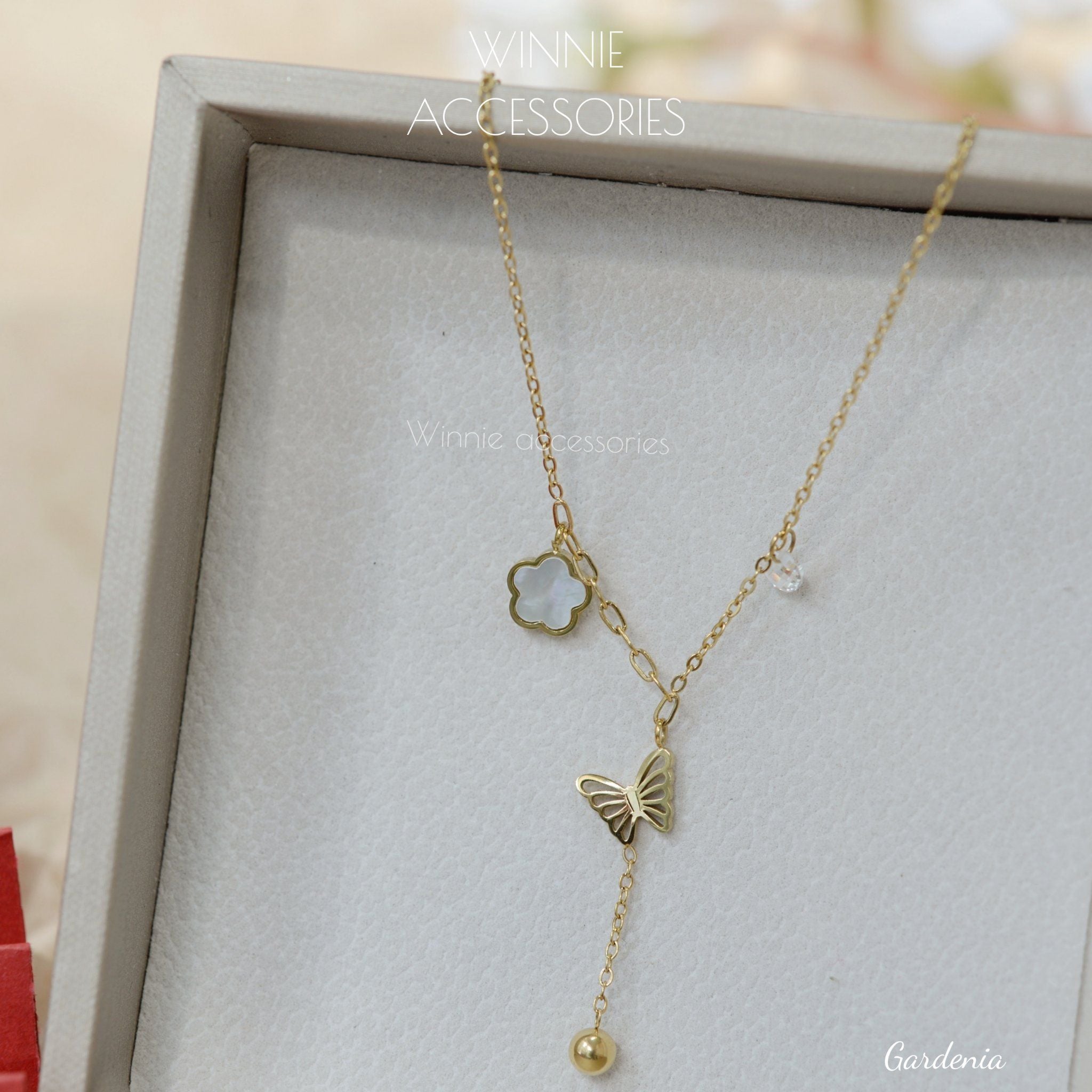  Dây chuyền Titan Gardenia 