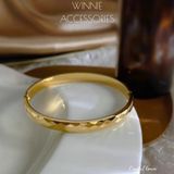  Vòng tay Titan Crystal bản 6mm 