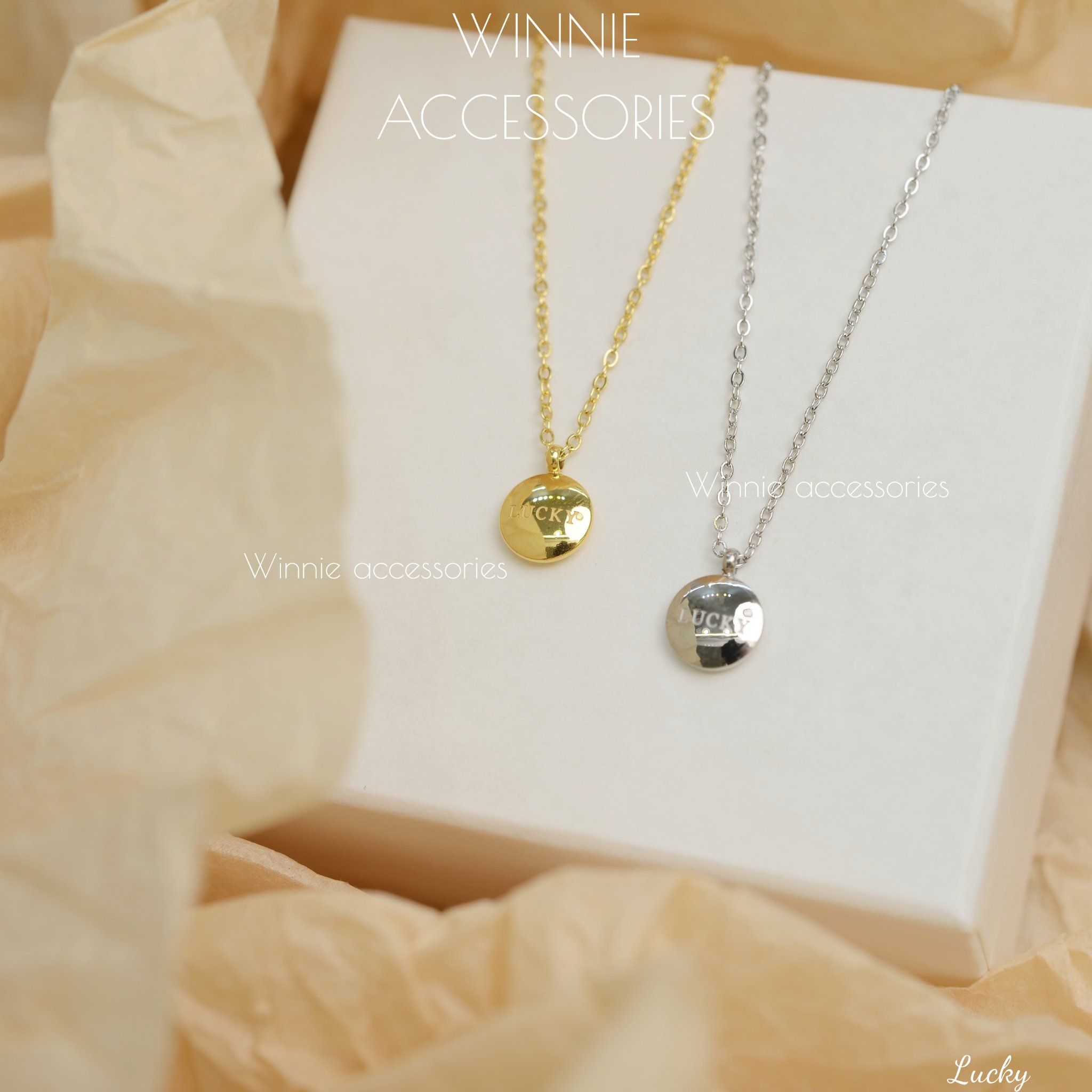  Dây chuyền Titan Lucky 