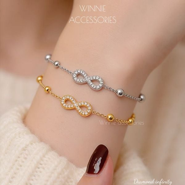  Lắc tay Titan Diamond Infinity 