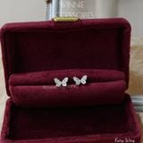  Hoa tai Bạc S925 Fairy Wing 