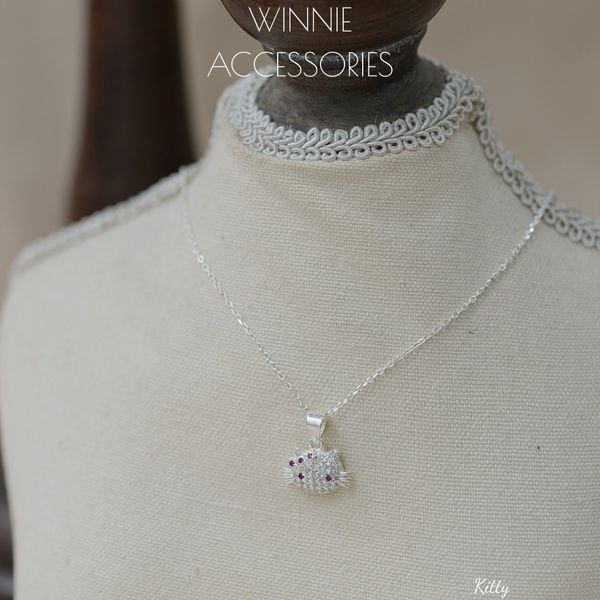  Dây chuyền Bạc S925 Kitty 