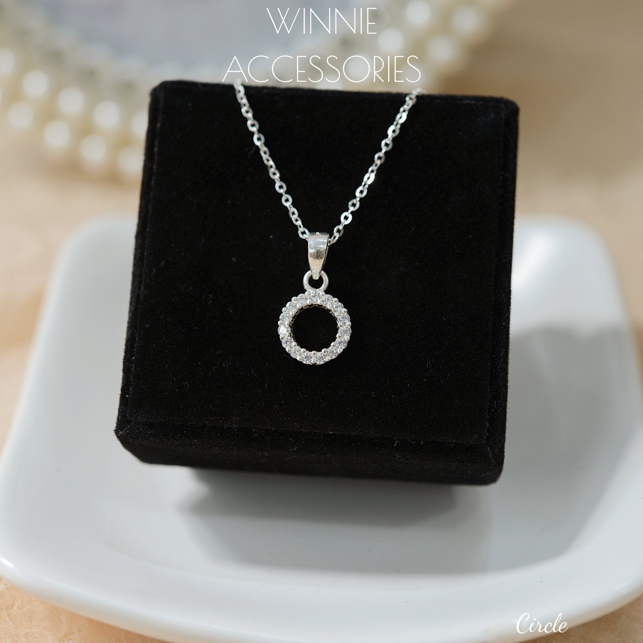  Dây chuyền Bạc S925 Circle 