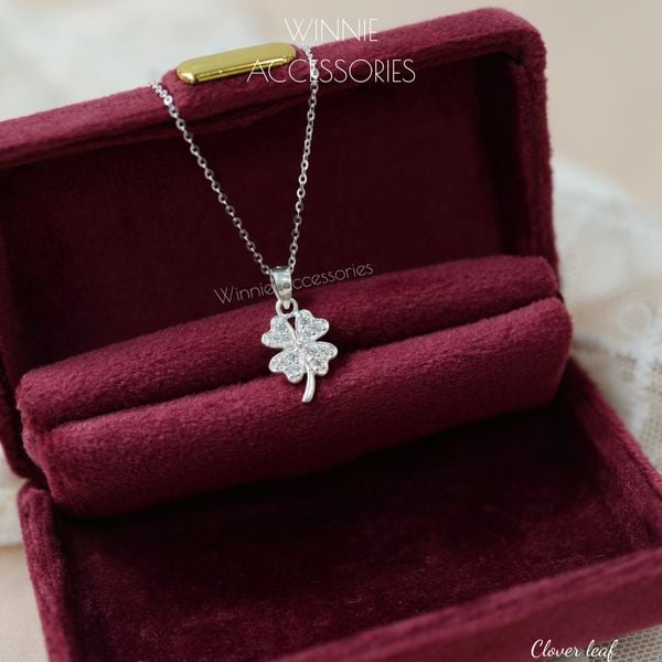  Dây chuyền Bạc S925 Clover leaf 