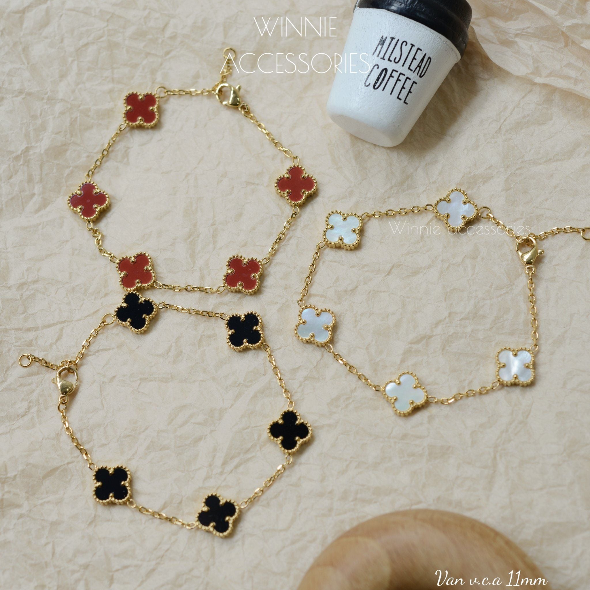  Lắc tay titan Van VCA 11mm 