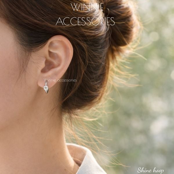  Hoa tai Titan Shine Hoop 