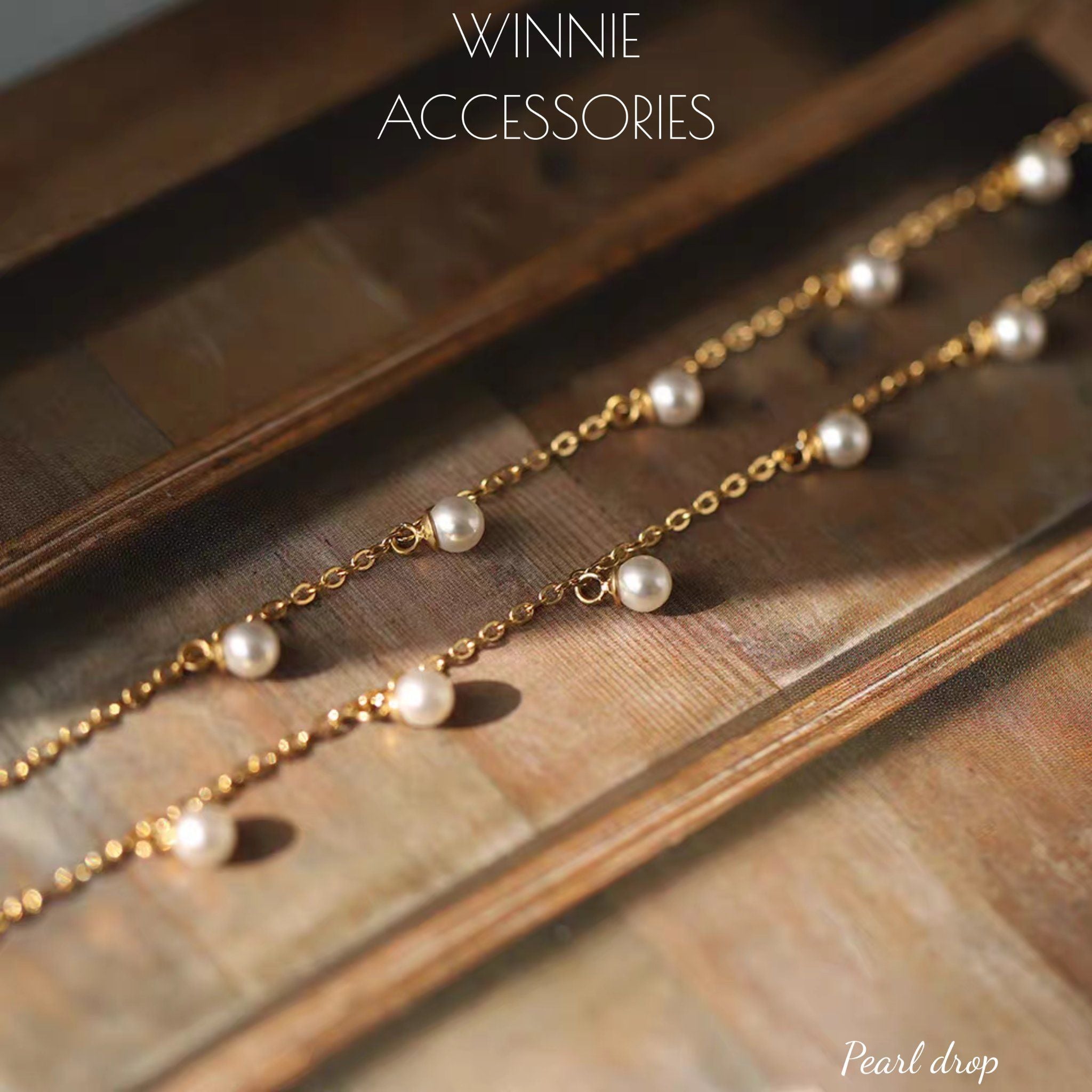  Lắc tay Titan Pearl Drop 