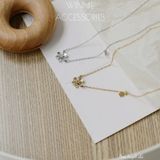  Dây chuyền Titan Hoa tuyết đá 