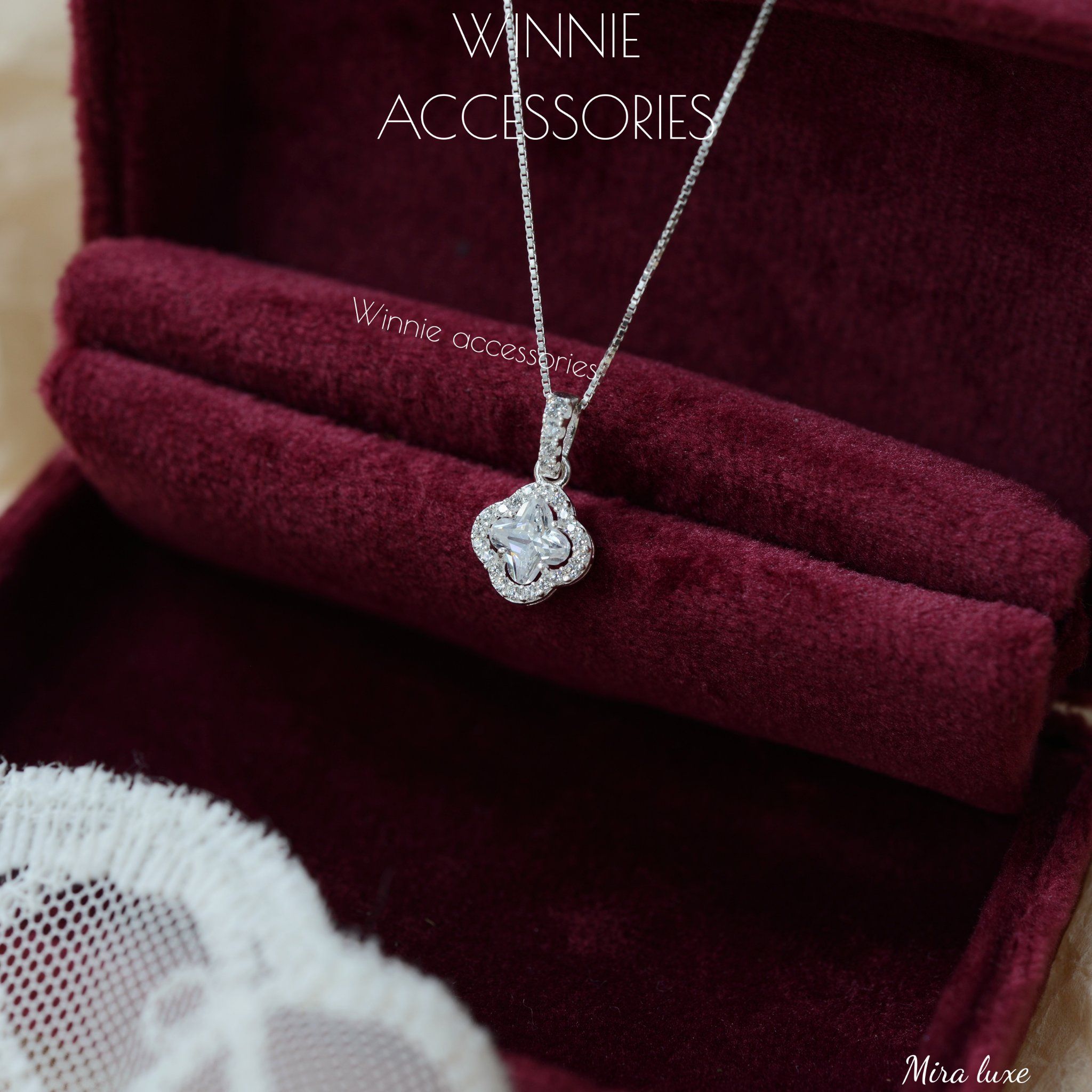  Dây chuyền Bạc S925 Mira Luxe 