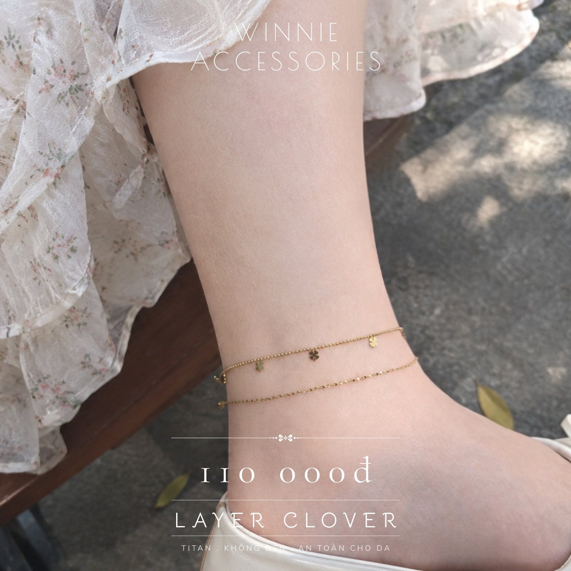  Lắc chân Titan Layer Clover VG 