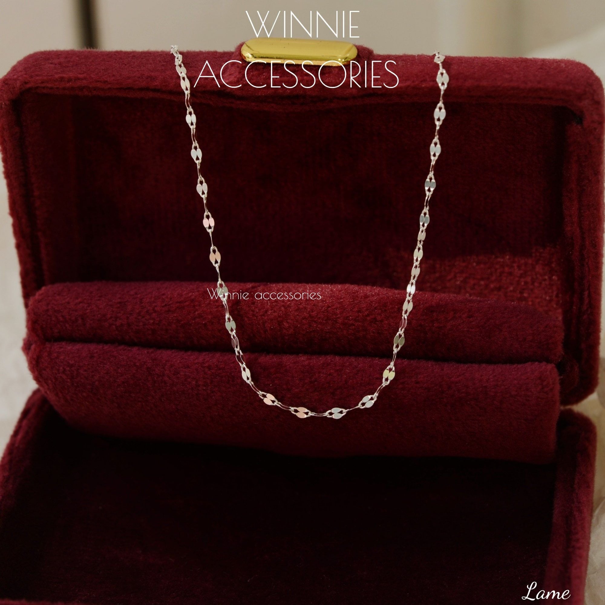  Dây chuyền Bạc S925 Lame 