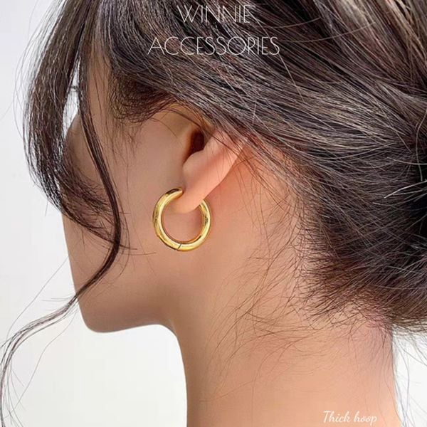  Hoa tai Titan Thick Hoop 