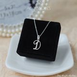  Dây chuyền Bạc S925 Chữ hoa 