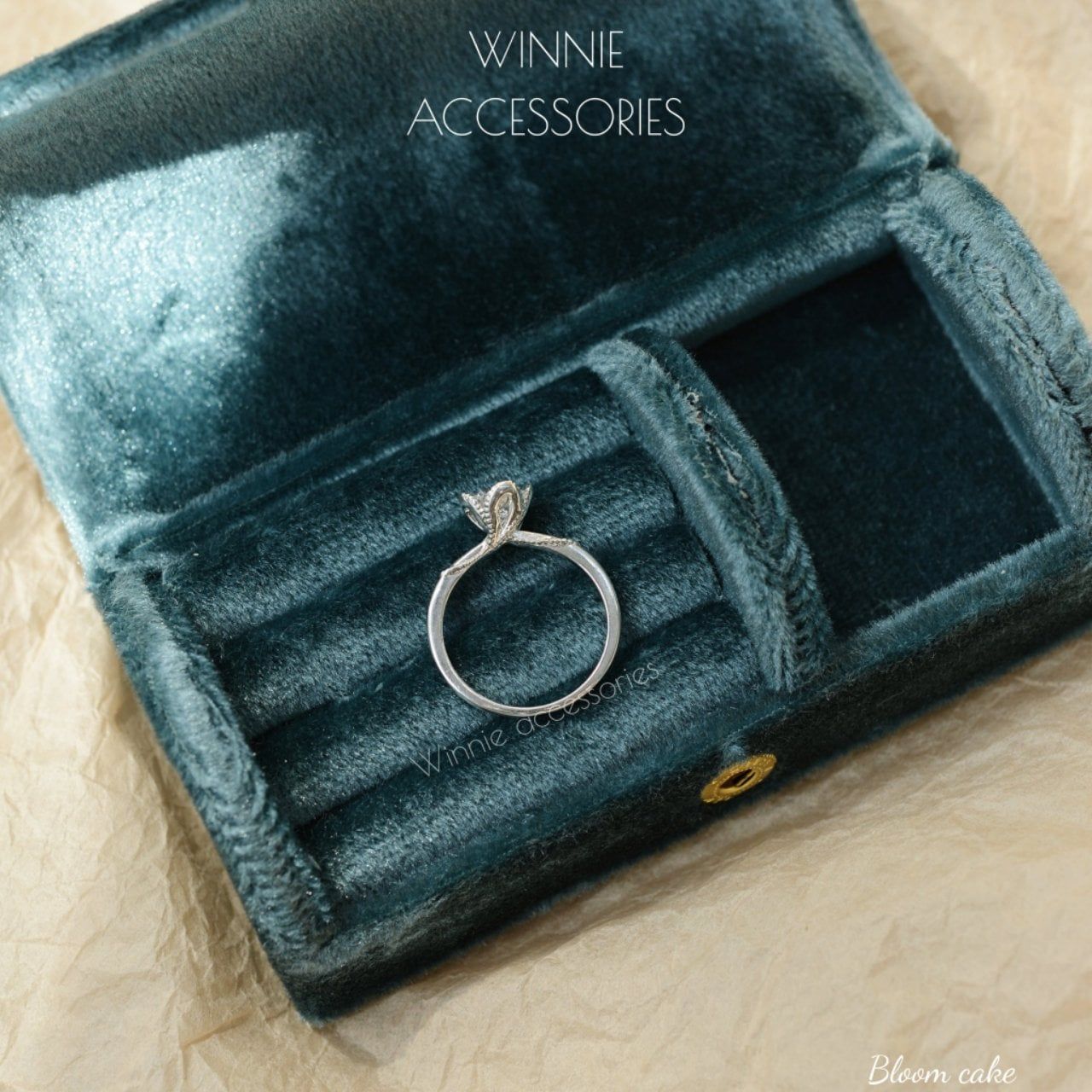  Nhẫn Bạc S925 Bloom Cake 