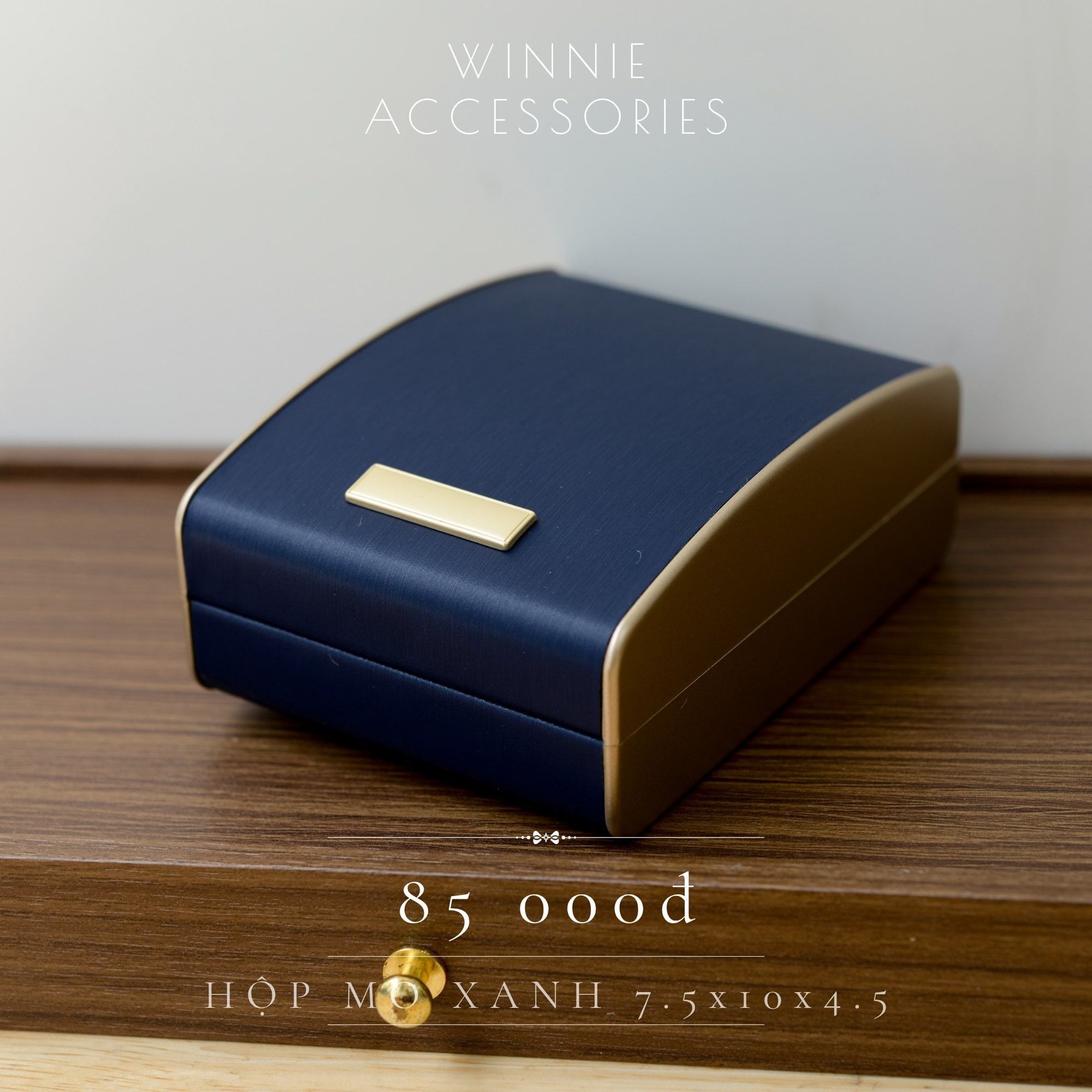  Hộp Mo Xanh lớn 7.5x10x4.5 