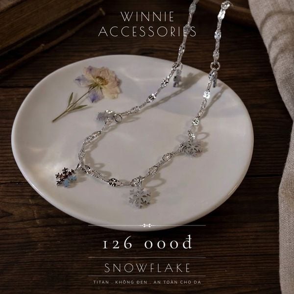  Lắc chân Titan Snowflake B 