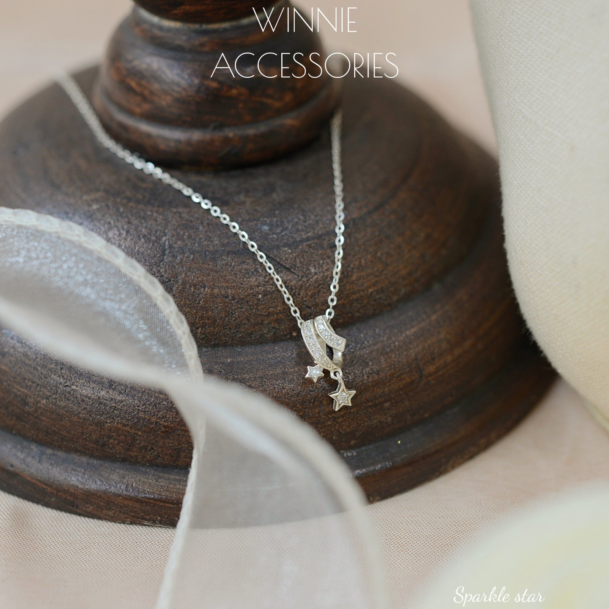  Dây chuyền Bạc S925 Sparkle star 