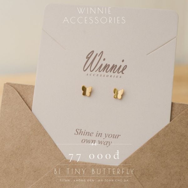  Hoa tai Titan Bi Tiny Butterfly 