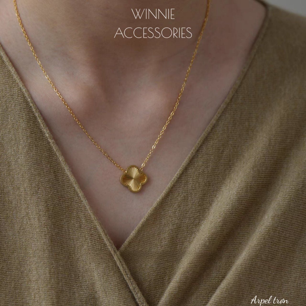  Dây chuyền Titan Arpel trơn 